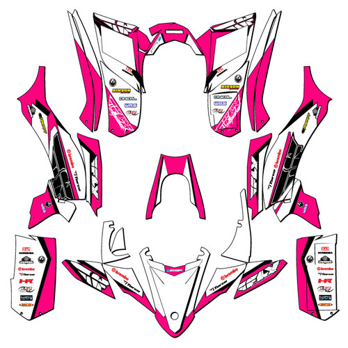 13 FLY PINK COMPLETE KIT