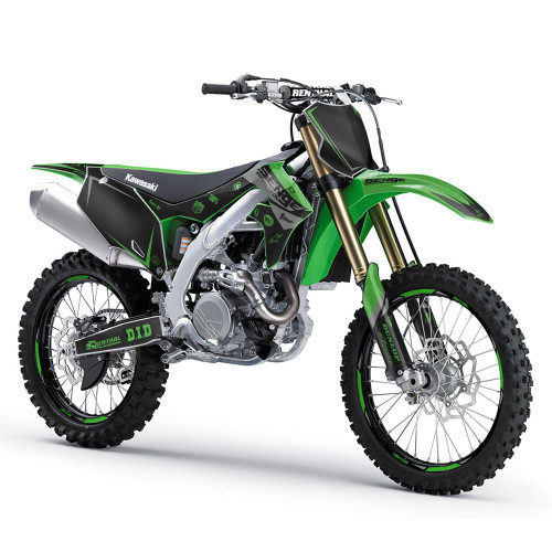 BINARY GREEN SHOWN ON KX 450