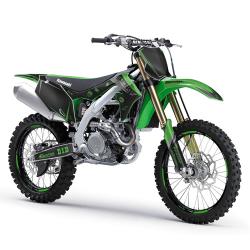 BINARY GREEN SHOWN ON KX 450