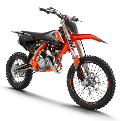 BINARY ORANGE SHOWN ON KTM SX 85