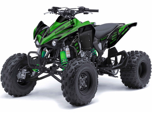 BINARY GREEN SHOWN ON KFX 450R