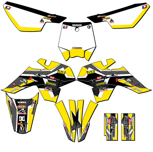 PODIUM YELLOW COMPLETE KIT