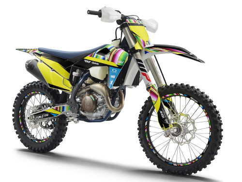 SERAPE SHOWN ON HUSQVARNA TC