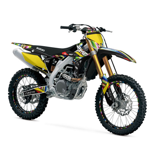 SERAPE SHOWN ON RMZ 450