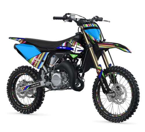 SERAPE BLACK SHOWN ON YZ 250