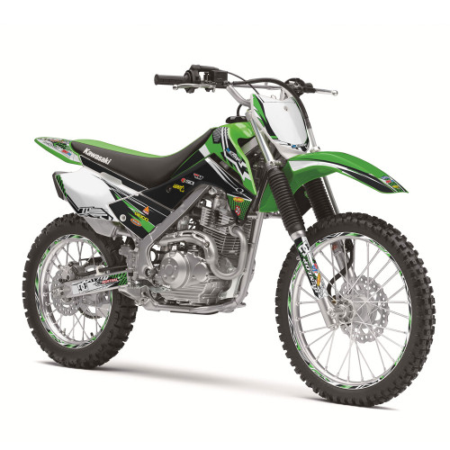 MAYHEM GREEN SHOWN ON KLX 140