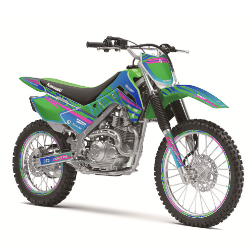 TIGRE GREEN SHOWN ON KLX 140