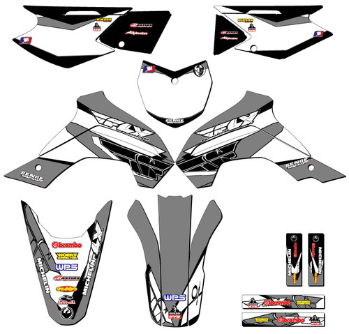 13 FLY GREY COMPLETE KIT