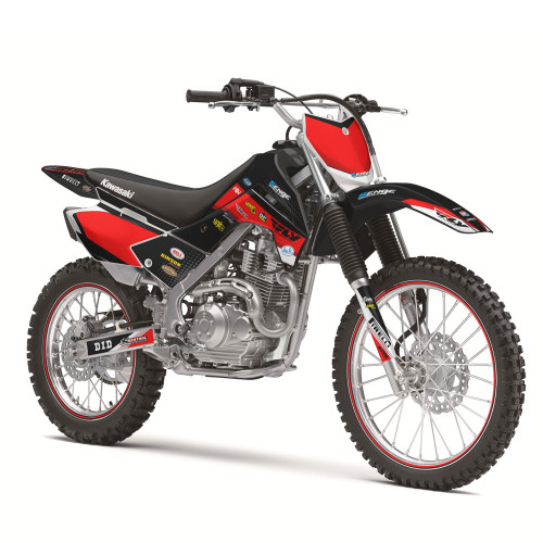 RICOCHET BLACK SHOWN ON KLX 140