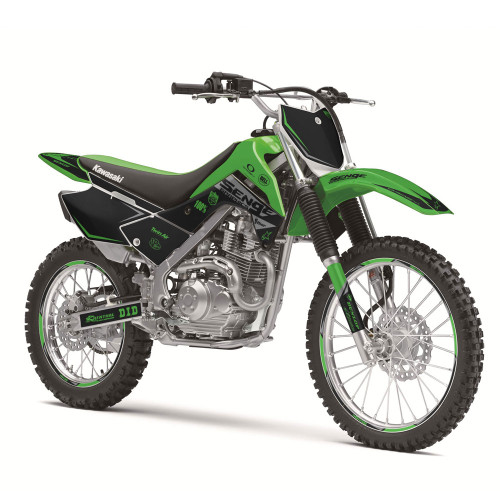 BINARY GREEN SHOWN ON KLX 140