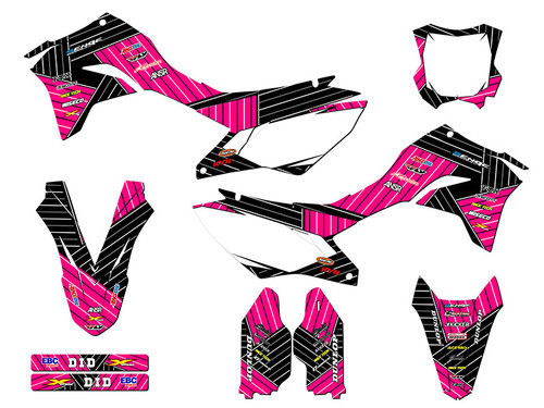 RACE SERIES PINK COMPLETE KIT