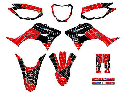 RACE SERIES RED COMPLETE KIT