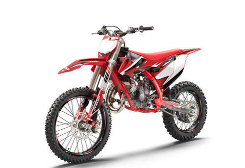 SURGE RED SHOWN ON GASGAS MC 85