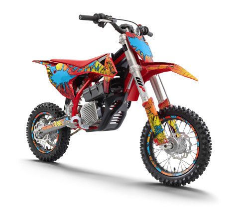 ZANY YELLOW SHOWN ON GASGAS E BIKE