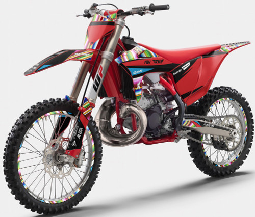 SERAPE SHOWN ON GASGAS MC