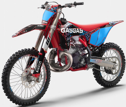 CHEETAH BLACK SHOWN ON GASGAS MC