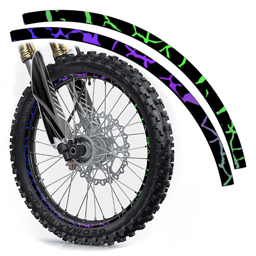 INFERO RIM PROTECTORS SHOWN IN GREEN