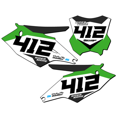 SG63 CUSTOM NUMBER PLATE FOR KX 450F