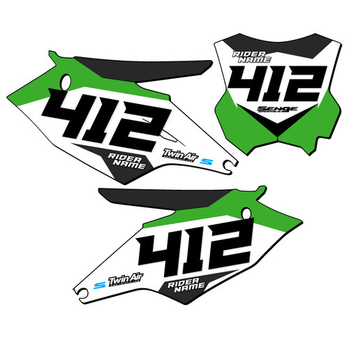 SG63 CUSTOM NUMBER PLATE FOR KX 250F