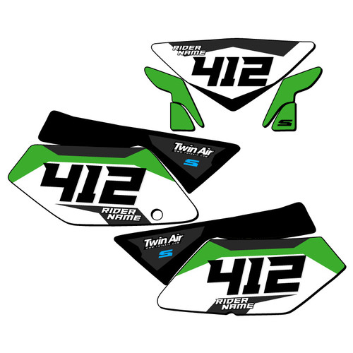 SG63 CUSTOM NUMBER PLATE FOR KLX 250