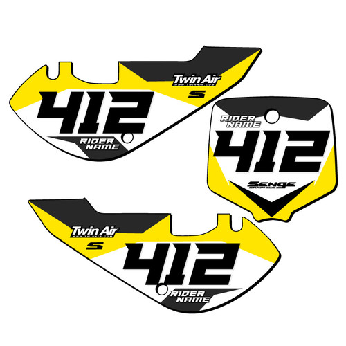 SG63 CUSTOM NUMBER PLATE FOR RM 65