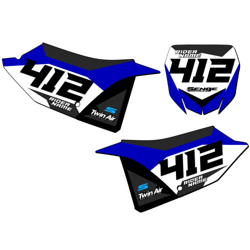 SG63 CUSTOM NUMBER PLATE FOR YZ 125