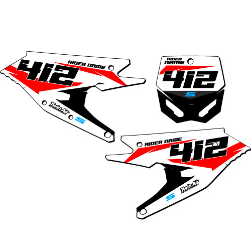 SG64 CUSTOM NUMBER PLATE FOR COBRA CX 50