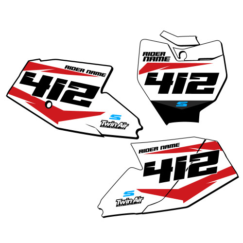 SG64 CUSTOM NUMBER PLATE FOR MC 65