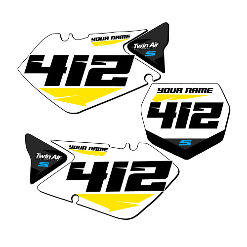 SG64 CUSTOM NUMBER PLATE FOR RM 125