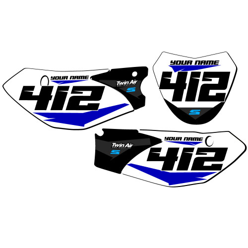 SG64 CUSTOM NUMBER PLATE FOR TTR 110