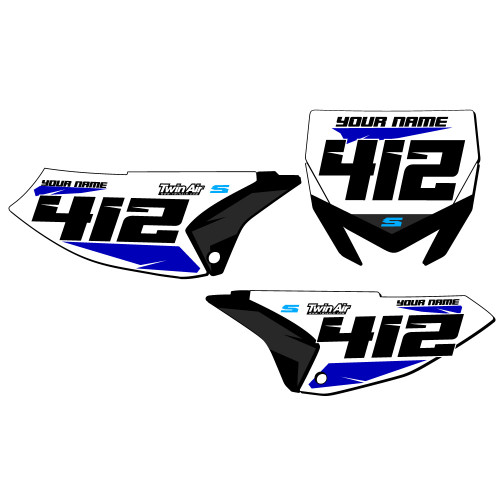 SG64 CUSTOM NUMBER PLATE FOR YZ 65