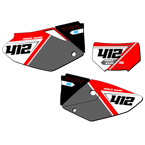 SG65 CUSTOM NUMBER PLATE FOR CRF 250X