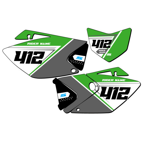 SG65 CUSTOM NUMBER PLATE FOR KLX 450