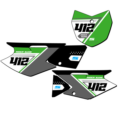 SG65 CUSTOM NUMBER PLATE FOR KLX 140
