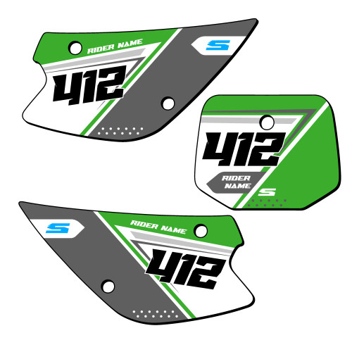 SG65 CUSTOM NUMBER PLATE FOR KX 85