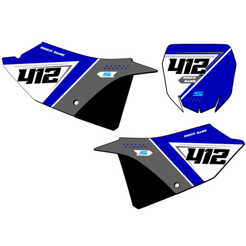 SG65 CUSTOM NUMBER PLATE FOR YZ 250 2-STROKE