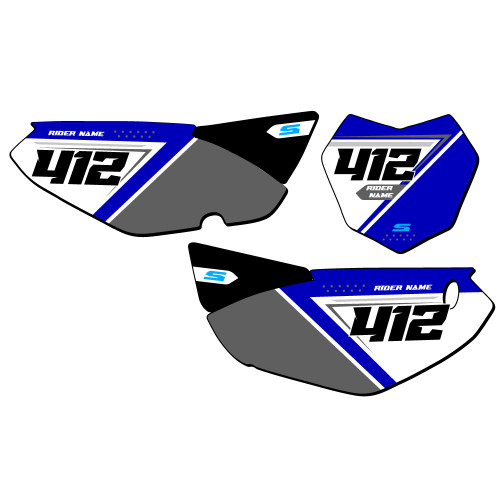 SG65 CUSTOM NUMBER PLATE FOR TTR 125