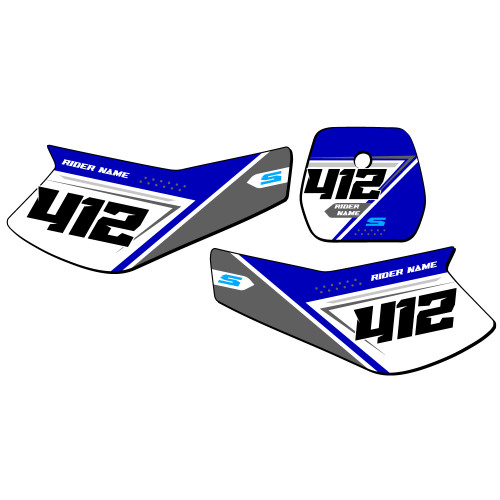 SG65 CUSTOM NUMBER PLATE FOR TTR 90