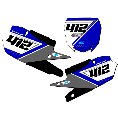SG65 CUSTOM NUMBER PLATE FOR YZ 250FX