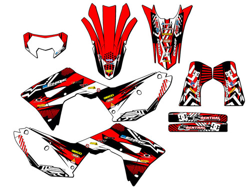 HONDA MAYHEM RED COMPLETE KIT