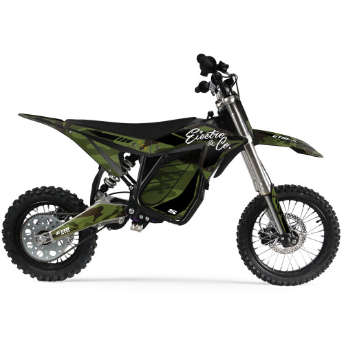 APACHE GREEN ON ETM RTR SHOWN ON BIKE