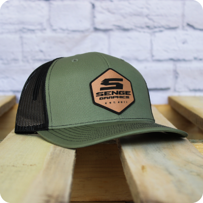 Senge Graphics Hex Series Hat |  Green