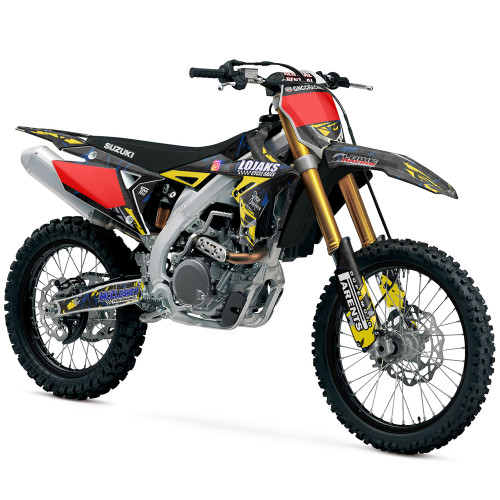 OSB Black Suzuki MX Graphics