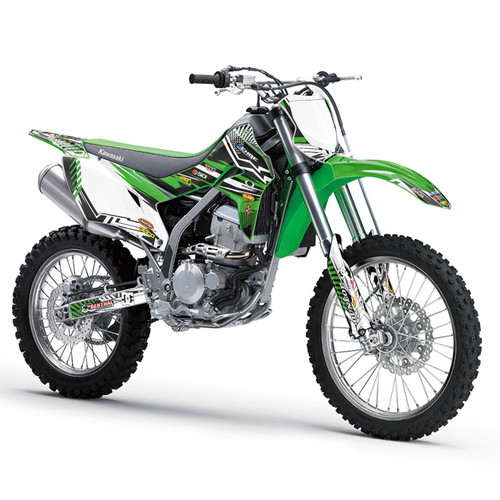 MAYHEM GREEN SHOWN ON KLX 300