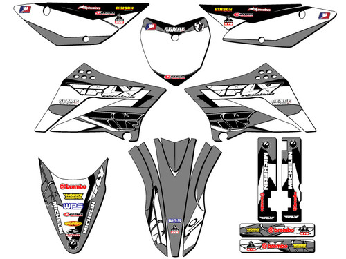 13 FLY GREY COMPLETE KIT