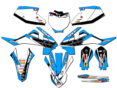 KTM SX 85 Dirt Bike Graphics Kit - 13 FLY | SENGE GRAPHICS INC