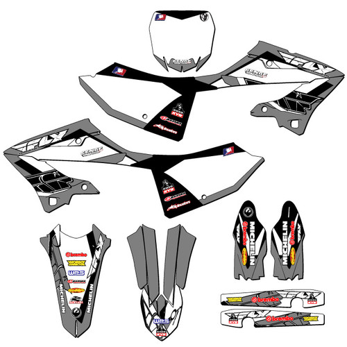 13 FLY GREY COMPLETE KIT