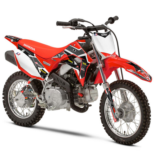 PODIUM RED SHOWN ON CRF 110