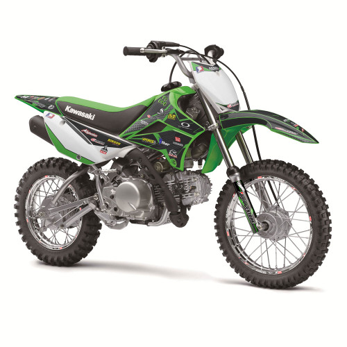 PODIUM BLACK SHOWN ON KLX 110