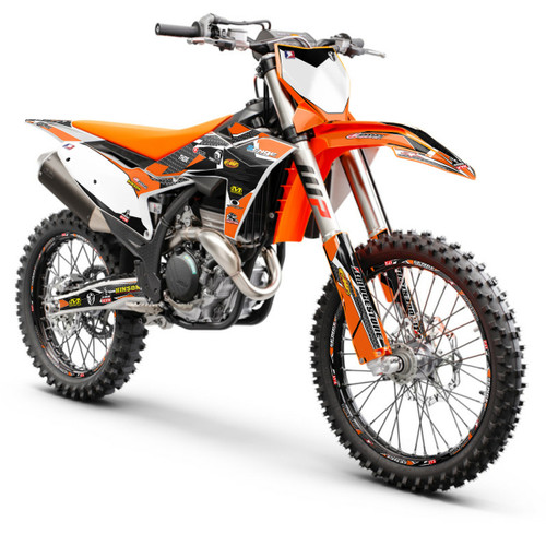 PODIUM ORANGE SHOWN ON KTM SX